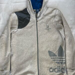 Adidas Men's Gray Hoodie